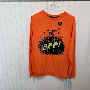 Halloween shirt new never worn new with tags orange and black Boo